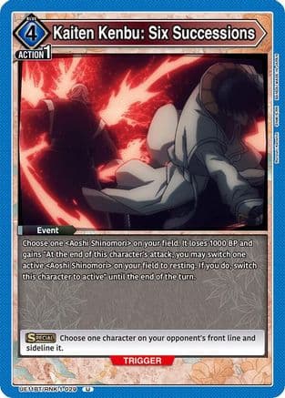 Kaiten Kenbu: Six Successions — UE11BT: Rurouni Kenshin