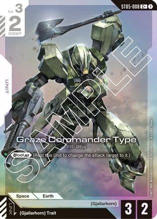 Graze Commander Type (C+) — Starter Deck 05: Iron Bloom
