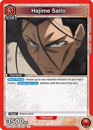 Hajime Saito (072) — UE11BT: Rurouni Kenshin