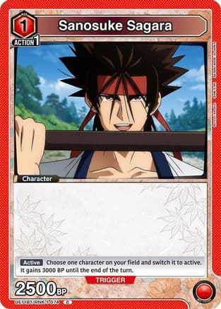 Sanosuke Sagara (074) — UE11BT: Rurouni Kenshin