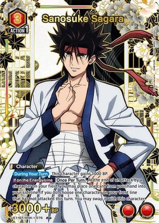 Sanosuke Sagara (076) (R*) — UE11BT: Rurouni Kenshin