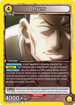 Razor (007) — UEX04BT: HUNTER X HUNTER Vol.2