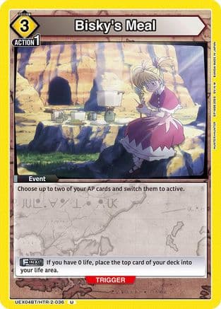 Bisky's Meal — UEX04BT: HUNTER X HUNTER Vol.2