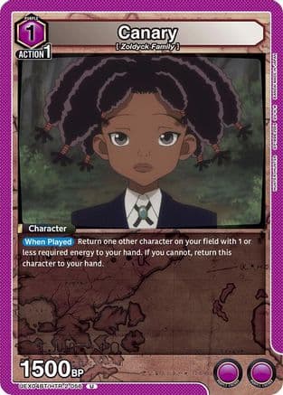 Canary — UEX04BT: HUNTER X HUNTER Vol.2 Union Arena card by Kouji Miura