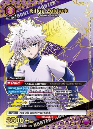 Killua Zoldyck (059) (R*) — UEX04BT: HUNTER X HUNTER Vol.2