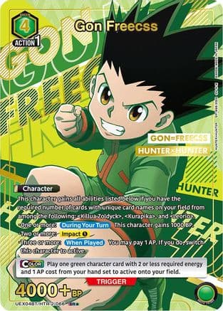 Gon Freecss (066) (SR*) — UEX04BT: HUNTER X HUNTER Vol.2