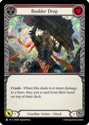Boulder Drop (Red) — Armory Deck: Pleiades