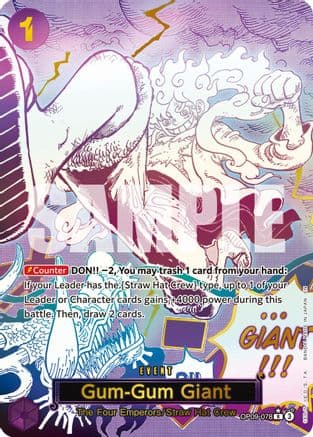 Gum-Gum Giant (Alternate Art)