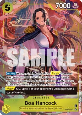 Boa Hancock (Alternate Art) — Premium Booster -The Best- Vol. 2