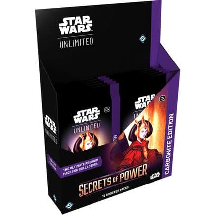 Secrets of Power Carbonite Edition - Booster Display — Secrets of Power