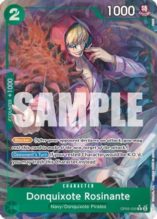 Donquixote Rosinante (Alternate Art) — Premium Booster -The Best- Vol. 2
