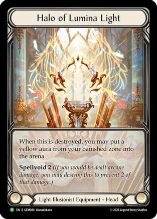Halo of Lumina Light — GEM Pack 3 Flesh and Blood card by KanadeKana