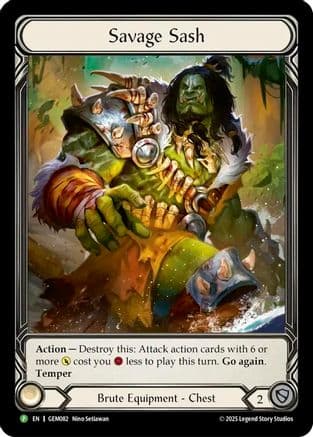 Savage Sash — GEM Pack 3