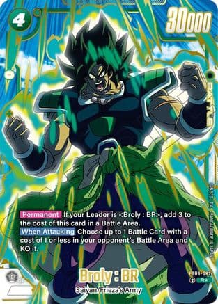 Broly : BR - FB06-062 (Gold) — Fusion World Promotion Cards and Packs