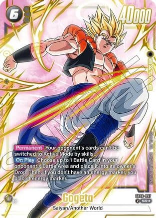 Gogeta - FB06-097 (Gold) — Fusion World Promotion Cards and Packs