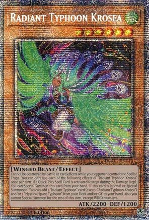 Radiant Typhoon Krosea (Starlight Rare)