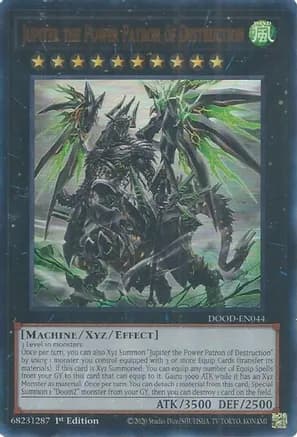 Jupiter the Power Patron of Destruction — Doom of Dimensions