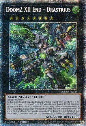 DoomZ XII End - Drastrius (Starlight Rare) — Doom of Dimensions
