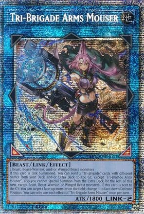 Tri-Brigade Arms Mouser (Starlight Rare) — Doom of Dimensions