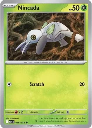 Nincada — ME01: Mega Evolution