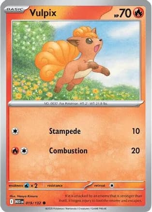 Vulpix - 019/132 — ME01: Mega Evolution