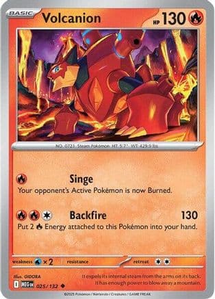 Volcanion — ME01: Mega Evolution Pokémon TCG card by nagimiso