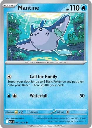 Mantine — ME01: Mega Evolution