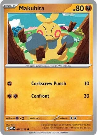 Makuhita — ME01: Mega Evolution