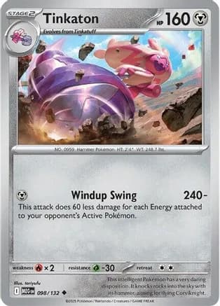 Tinkaton — ME01: Mega Evolution