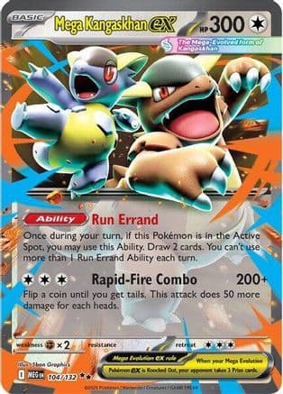 Mega Kangaskhan ex - 104/132 — ME01: Mega Evolution