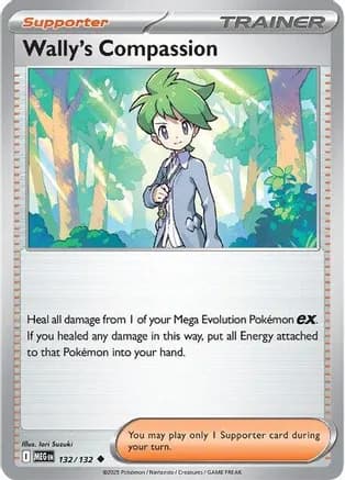 Wally's Compassion - 132/132 — ME01: Mega Evolution