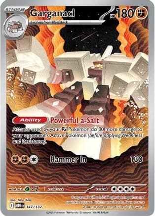 Garganacl - 147/132 — ME01: Mega Evolution