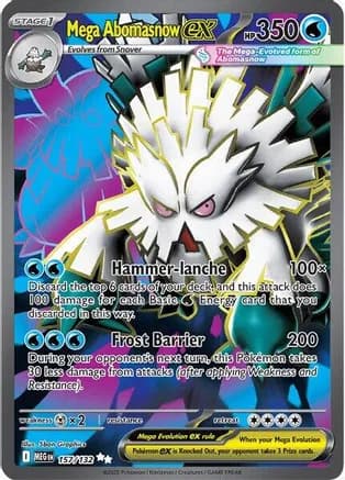 Mega Abomasnow ex - 157/132 — ME01: Mega Evolution