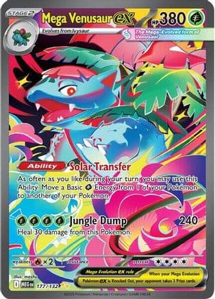 Mega Venusaur ex - 177/132 — ME01: Mega Evolution