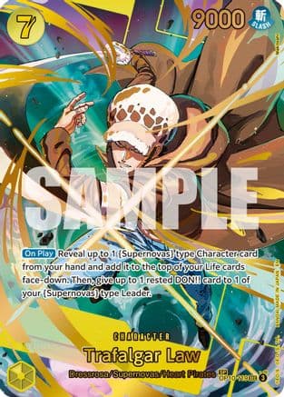 Trafalgar Law - OP10-119 (SP) — Premium Booster -The Best- Vol. 2