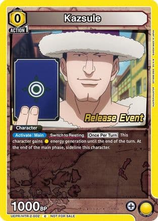 Kazsule — UEX04BT: HUNTER X HUNTER Vol.2 Release Event Cards
