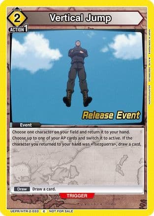 Vertical Jump — UEX04BT: HUNTER X HUNTER Vol.2 Release Event Cards