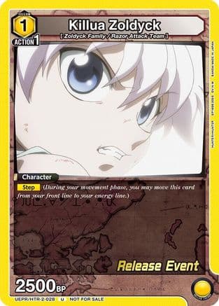Killua Zoldyck (028) — UEX04BT: HUNTER X HUNTER Vol.2 Release Event Cards