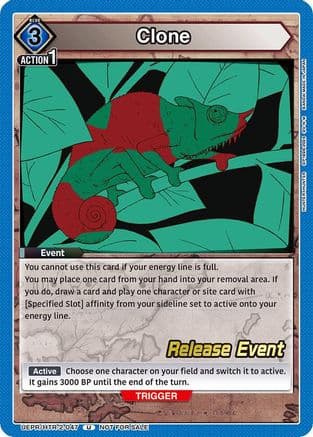 Clone — UEX04BT: HUNTER X HUNTER Vol.2 Release Event Cards