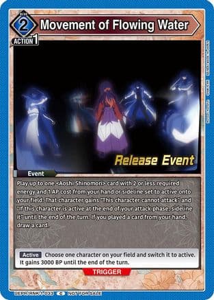 Movement of Flowing Water — UE11BT: Rurouni Kenshin Release Event Cards
