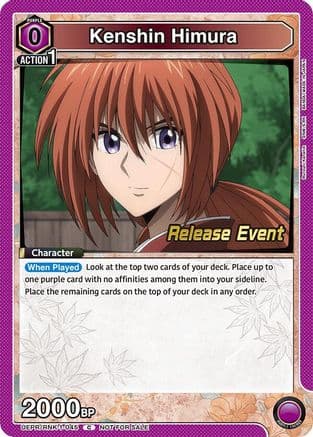 Kenshin Himura (045) — UE11BT: Rurouni Kenshin Release Event Cards