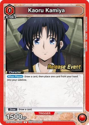 Kaoru Kamiya (068) — UE11BT: Rurouni Kenshin Release Event Cards