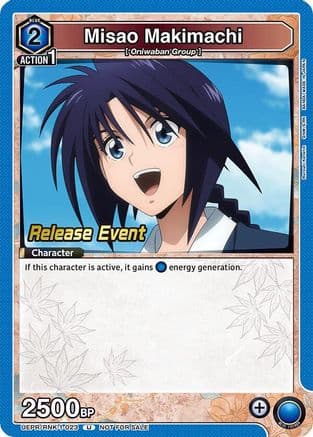 Misao Makimachi (023) — UE11BT: Rurouni Kenshin Release Event Cards