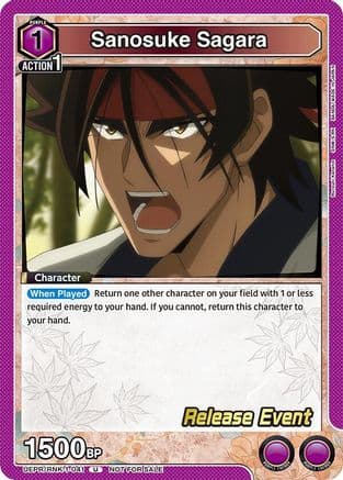 Sanosuke Sagara (041) — UE11BT: Rurouni Kenshin Release Event Cards