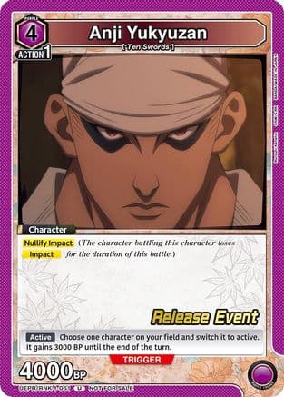 Anji Yukyuzan — UE11BT: Rurouni Kenshin Release Event Cards