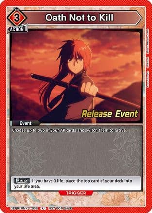 Oath Not to Kill — Union Arena card