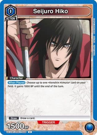 Seijuro Hiko (006) (Box Topper Foil) — UE11BT: Rurouni Kenshin