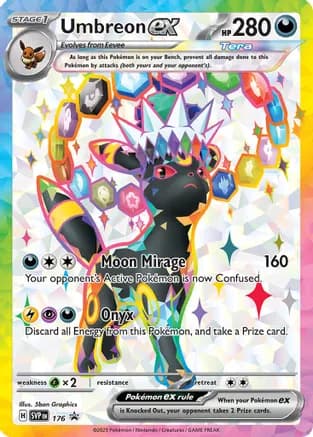 Umbreon ex - 176 — SV: Scarlet & Violet Promo Cards