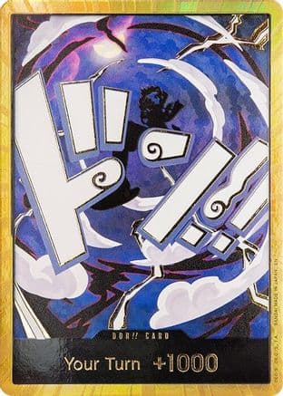 DON!! Card (GEAR5 Luffy) (Gold) — Premium Booster -The Best- Vol. 2