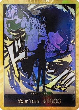 DON!! Card (Rob Lucci) (Gold) — Premium Booster -The Best- Vol. 2